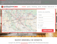 Tablet Screenshot of professionecasa.it